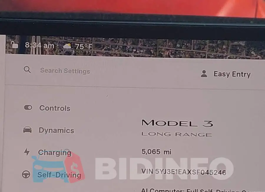 5YJ3E1EAXSF045246 Photo# 15