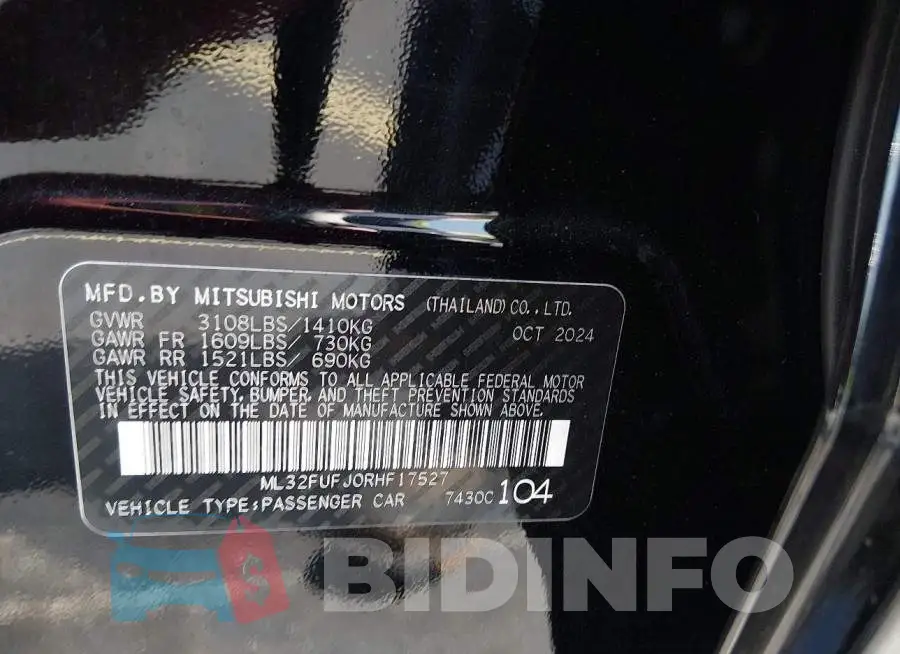 ML32FUFJ0RHF17527 Photo# 9
