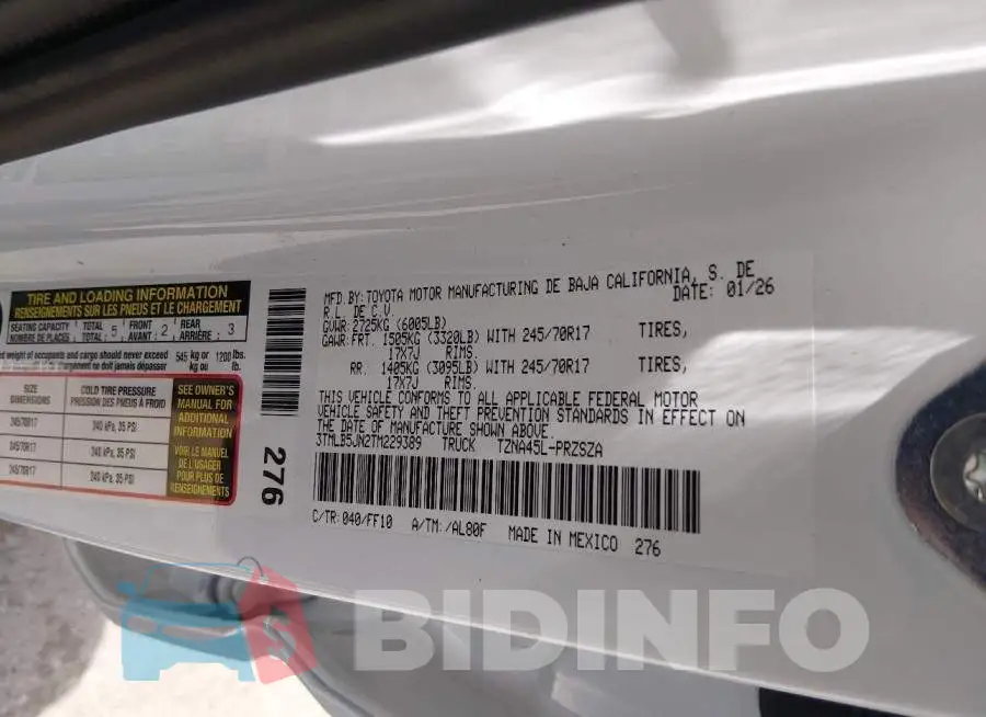 3TMLB5JN2TM229389 Photo# 9