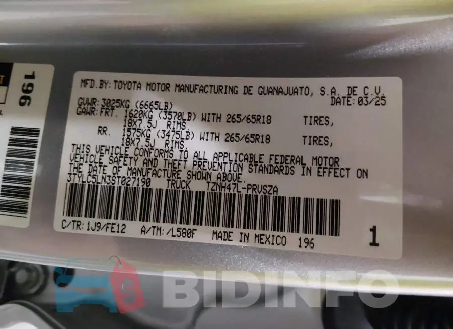3TYLC5LN3ST027190 Photo# 9