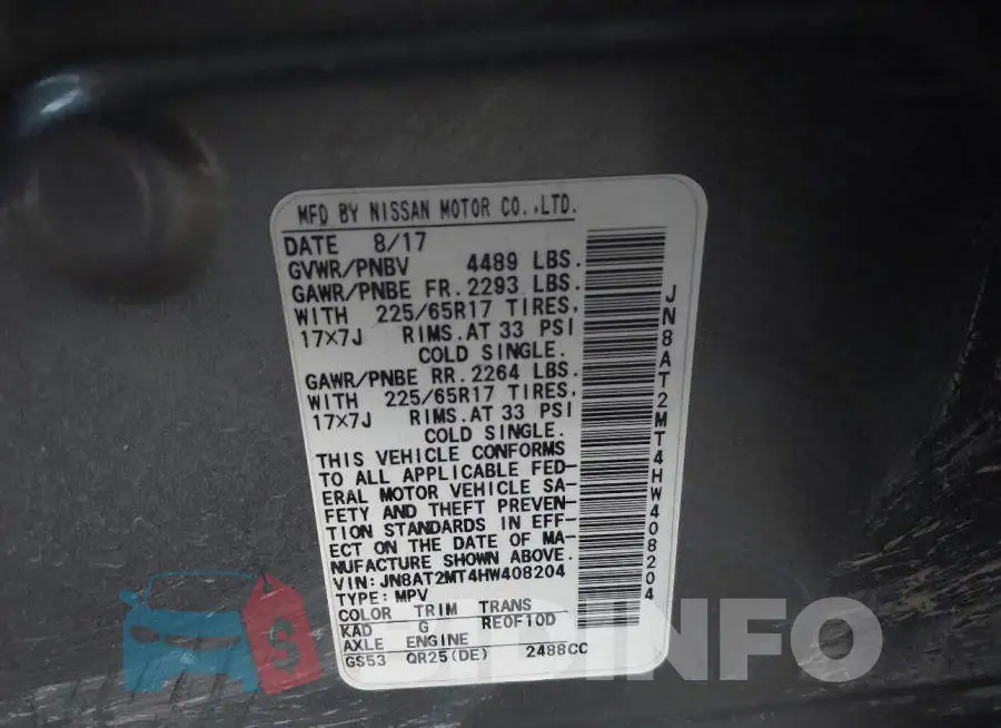 JN8AT2MT4HW408204 Photo# 9
