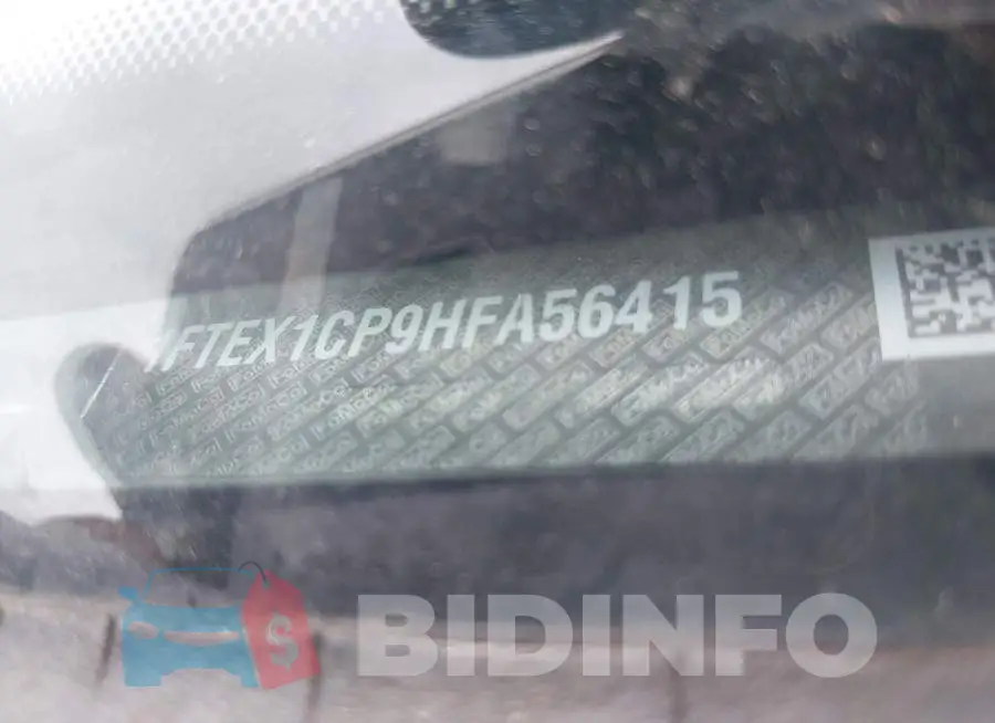 1FTEX1CP9HFA56415 Photo# 17