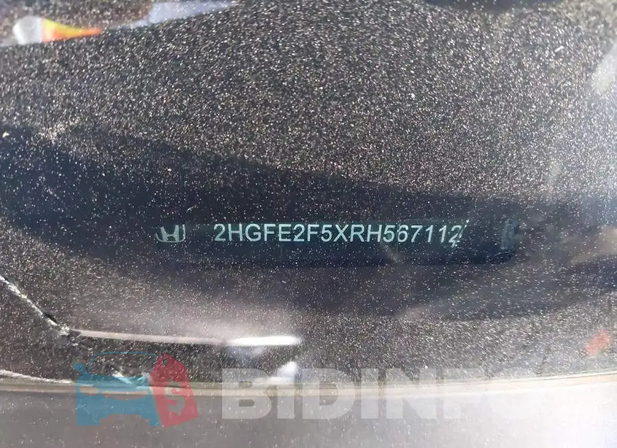 2HGFE2F5XRH567112 Photo# 9