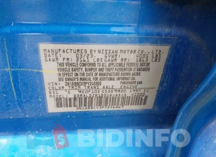 3N1AB8CV3PY246869 Photo# 9