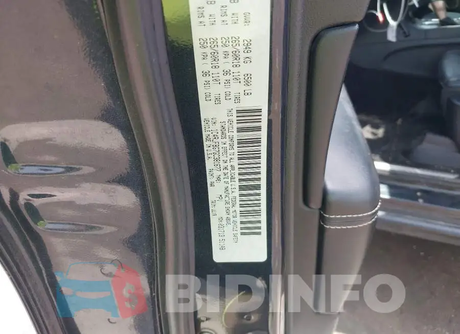 1C4RJFBG7GC381677 Photo# 9