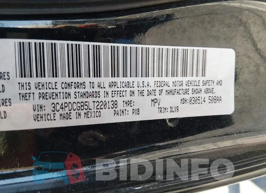 3C4PDCGB5LT220138 Photo# 9