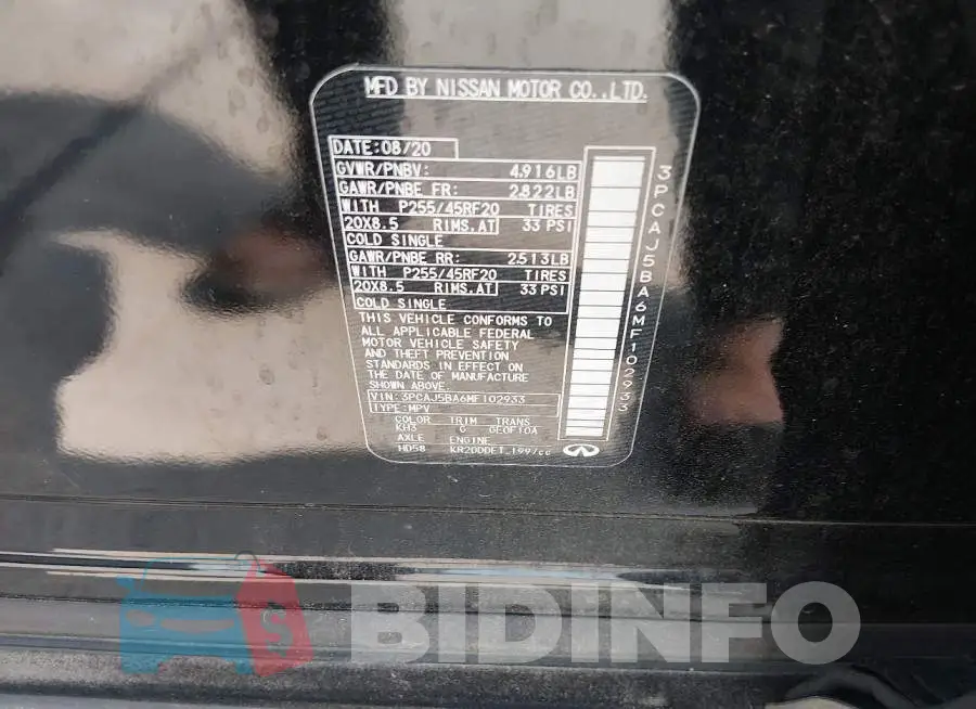 3PCAJ5BA6MF102933 Photo# 9