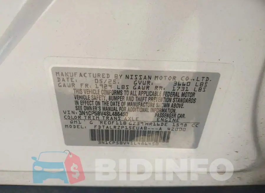 3N1CP5BV4SL486450 Photo# 9