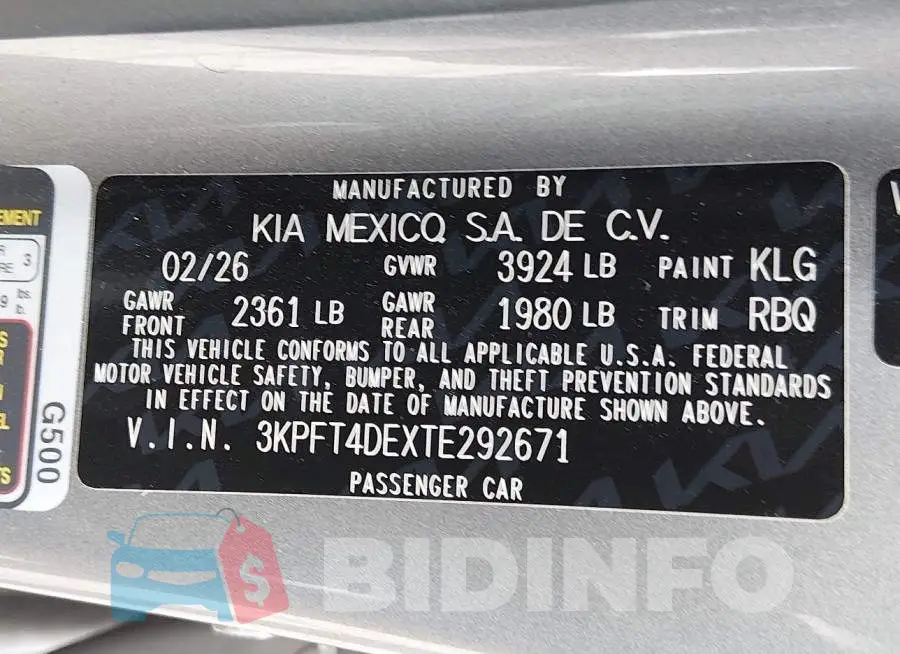 3KPFT4DEXTE292671 Photo# 9