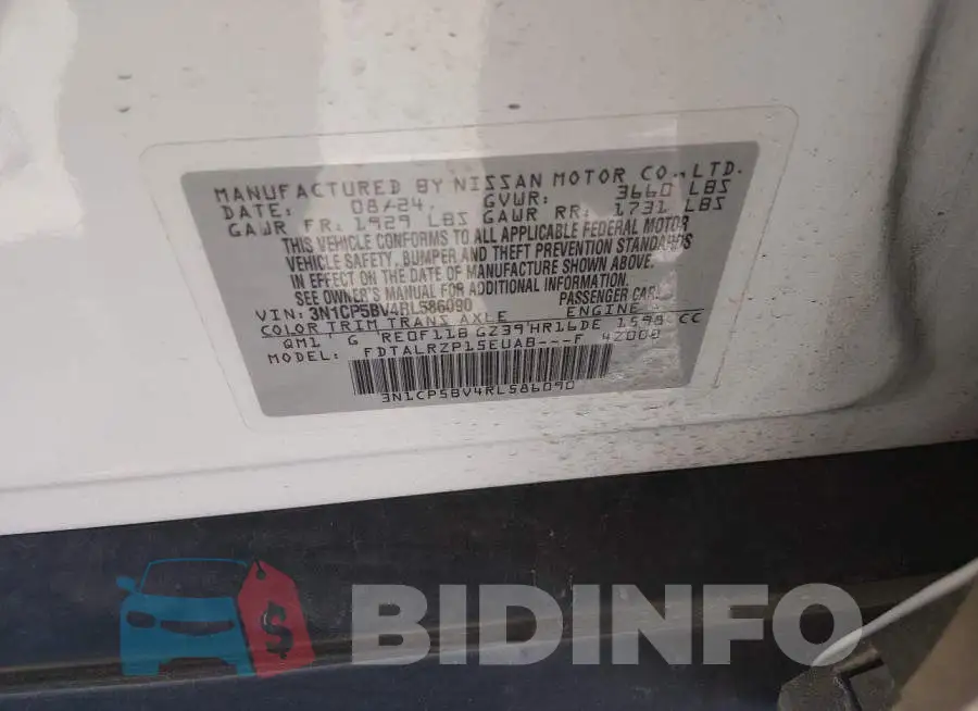 3N1CP5BV4RL586090 Photo# 9