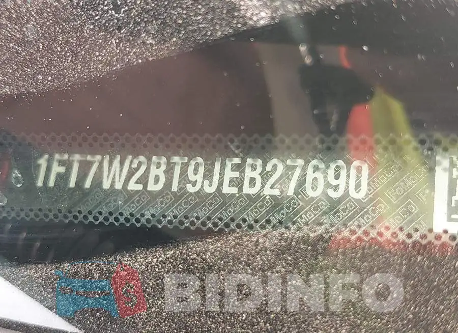 1FT7W2BT9JEB27690 Photo# 9