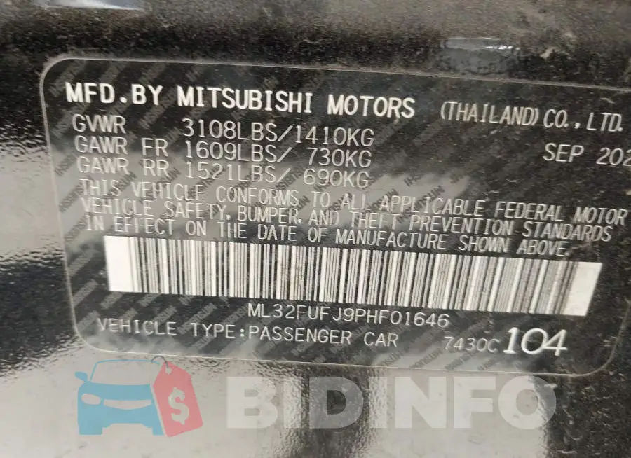 ML32FUFJ9PHF01646 Photo# 9