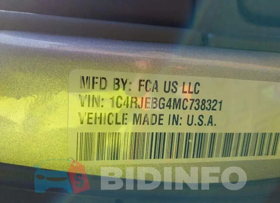1C4RJEBG4MC738321 Photo# 9
