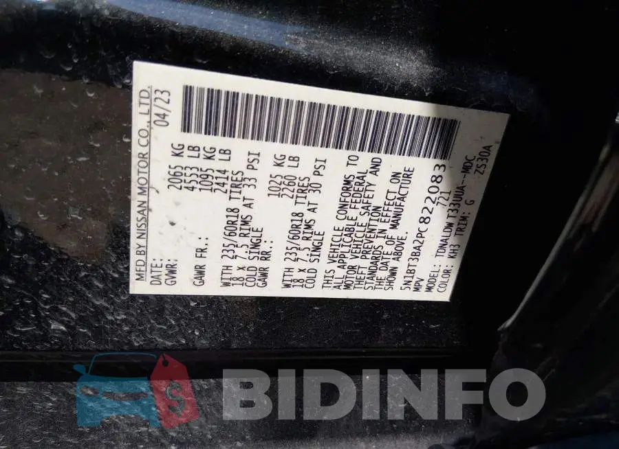 5N1BT3BA2PC822083 Photo# 9