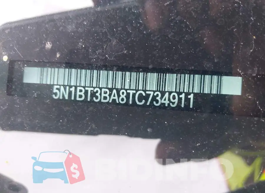 5N1BT3BA8TC734911 Photo# 9