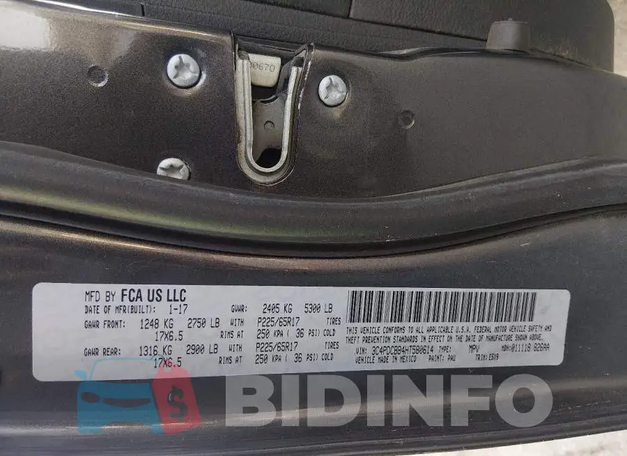 3C4PDCBB4HT580614 Photo# 9