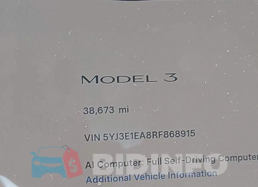 5YJ3E1EA8RF868915 Photo# 14