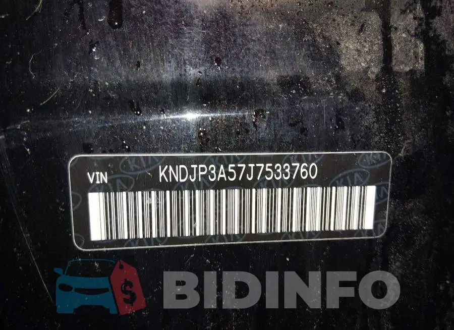 KNDJP3A57J7533760 Photo# 9