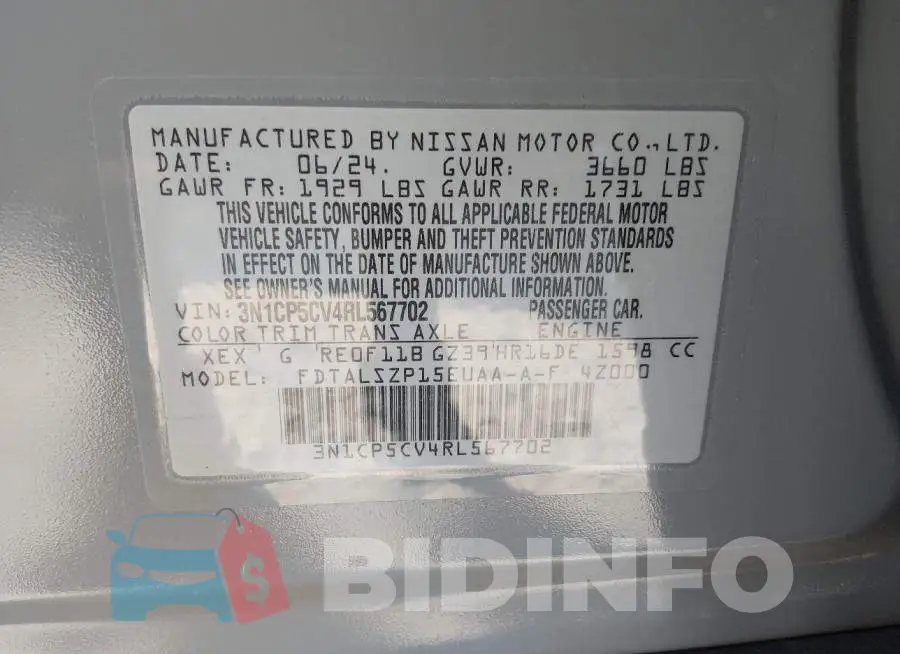 3N1CP5CV4RL567702 Photo# 9