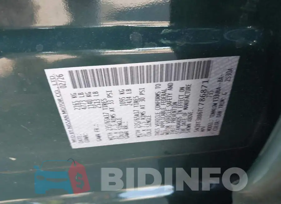 5N1BT3BB6TC786871 Photo# 9