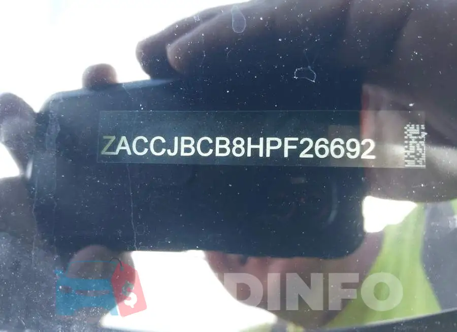 ZACCJBCB8HPF26692 Photo# 9