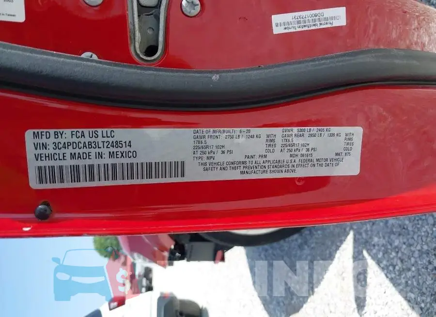 3C4PDCAB3LT248514 Photo# 9