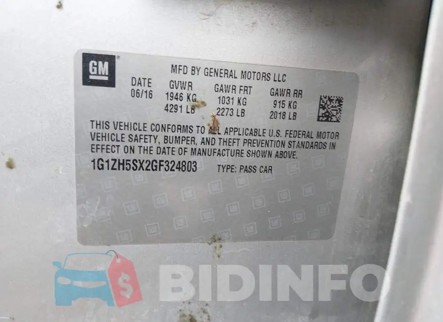 1G1ZH5SX2GF324803 Photo# 9