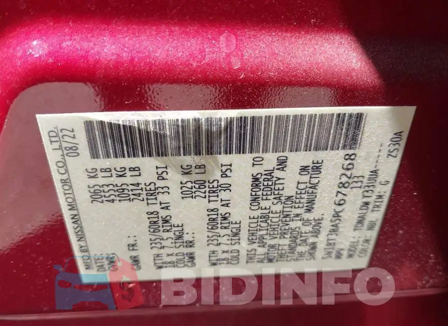 5N1BT3BA5PC678268 Photo# 9