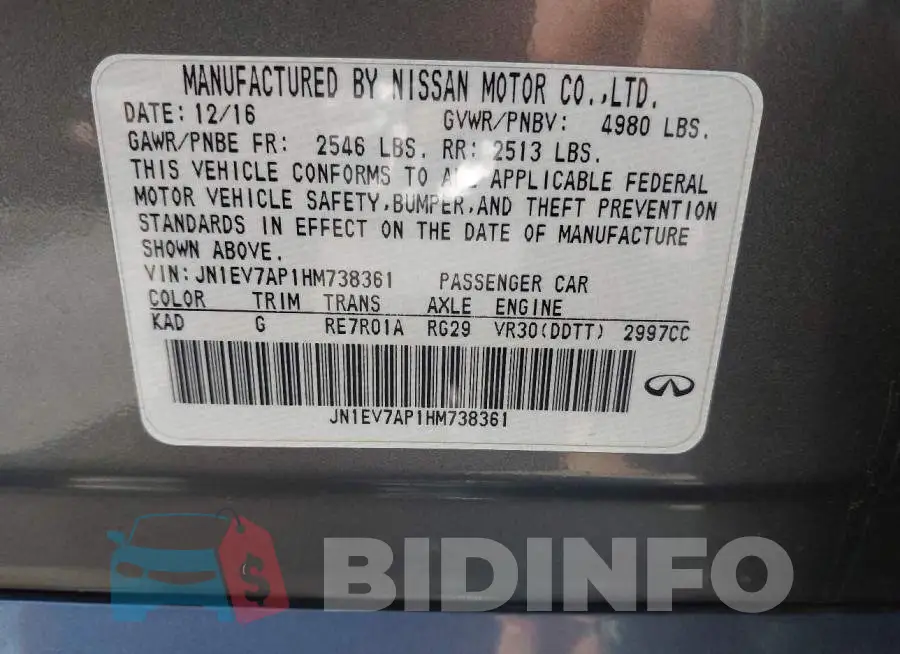 JN1EV7AP1HM738361 Photo# 9