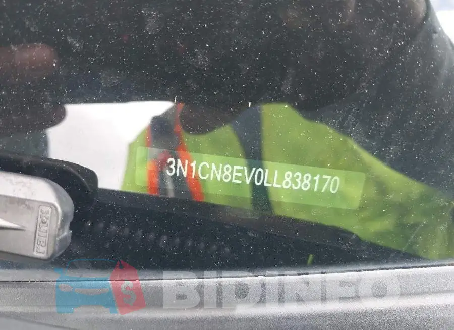 3N1CN8EV0LL838170 Photo# 9