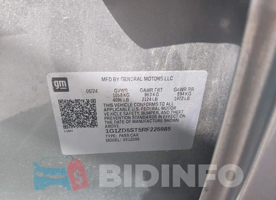 1G1ZD5ST5RF225985 Photo# 9