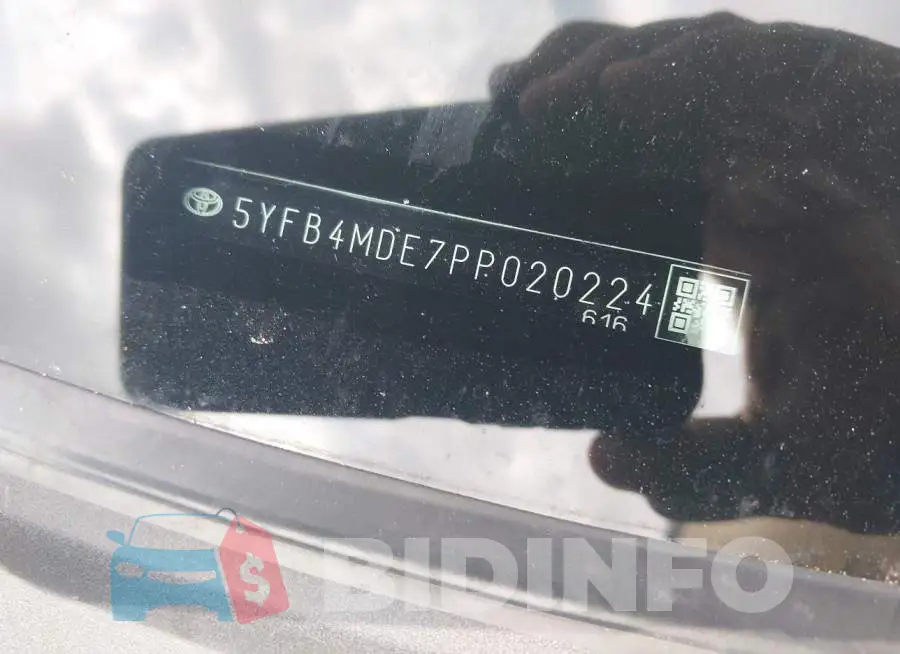 5YFB4MDE7PP020224 Photo# 17