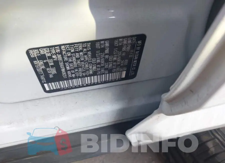 JN8BT3BAXPW408251 Photo# 9