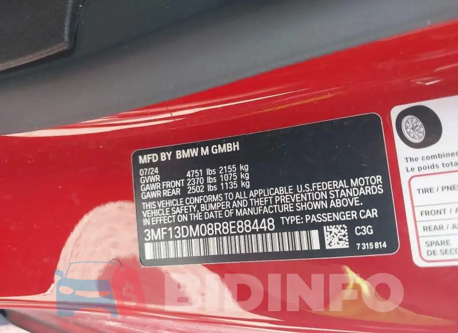 3MF13DM08R8E88448 Photo# 9