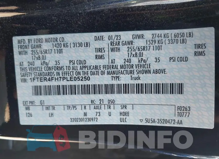 1FTER4FH7PLE05250 Photo# 9