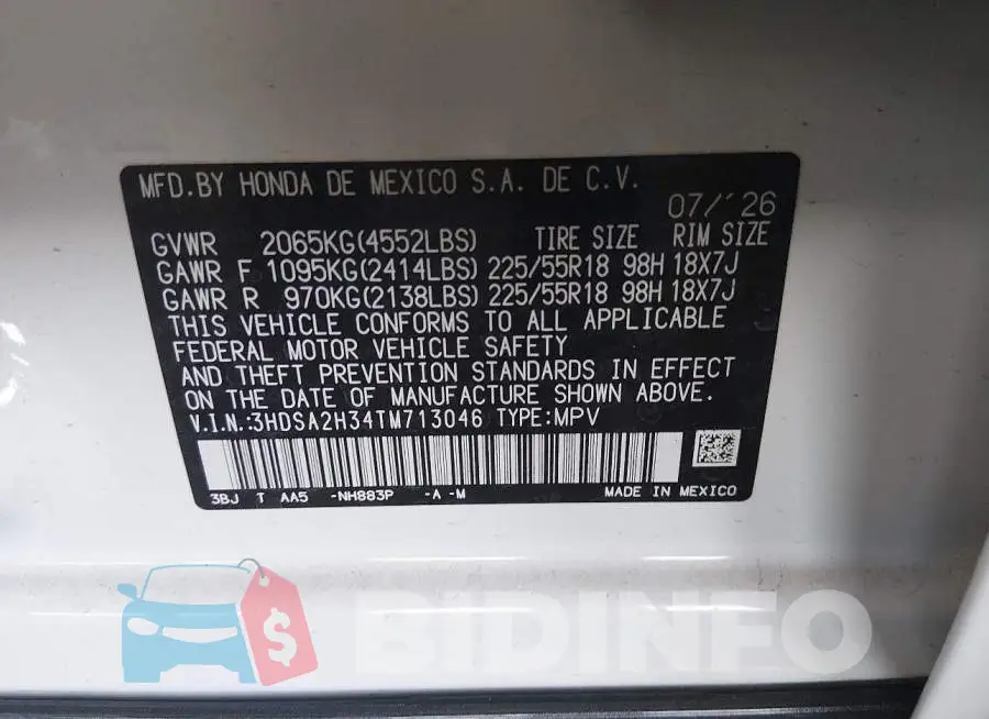 3HDSA2H34TM713046 Photo# 9
