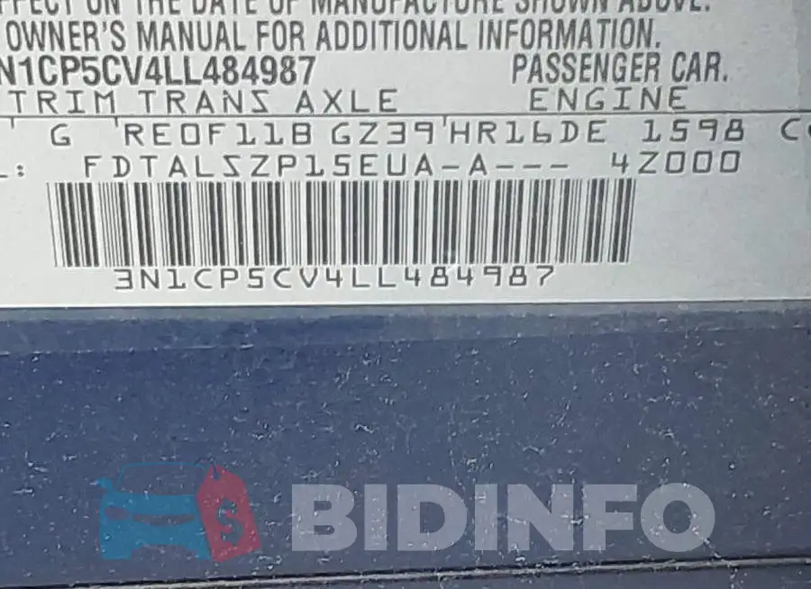 3N1CP5CV4LL484987 Photo# 9