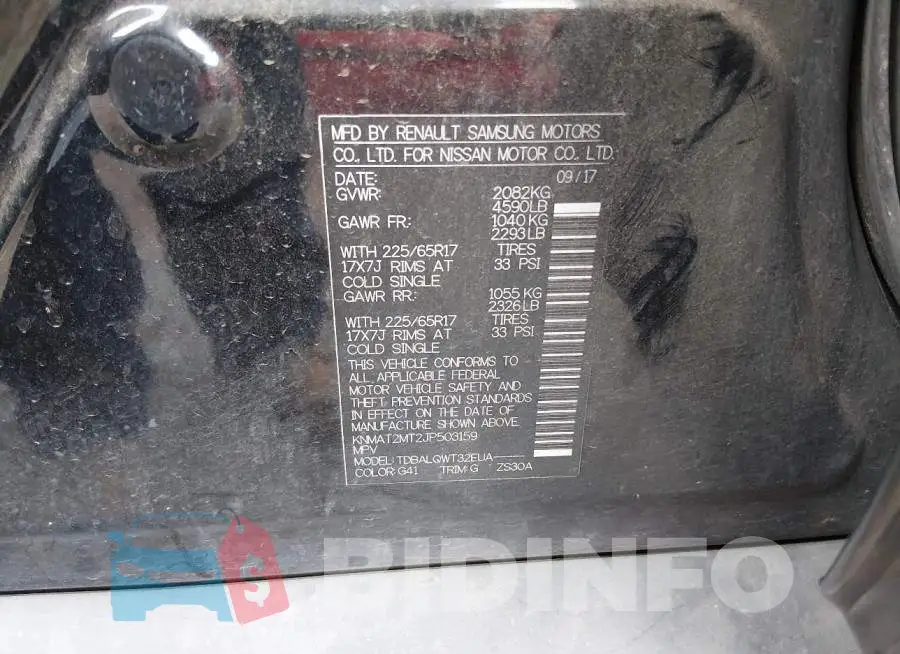 KNMAT2MT2JP503159 Photo# 9