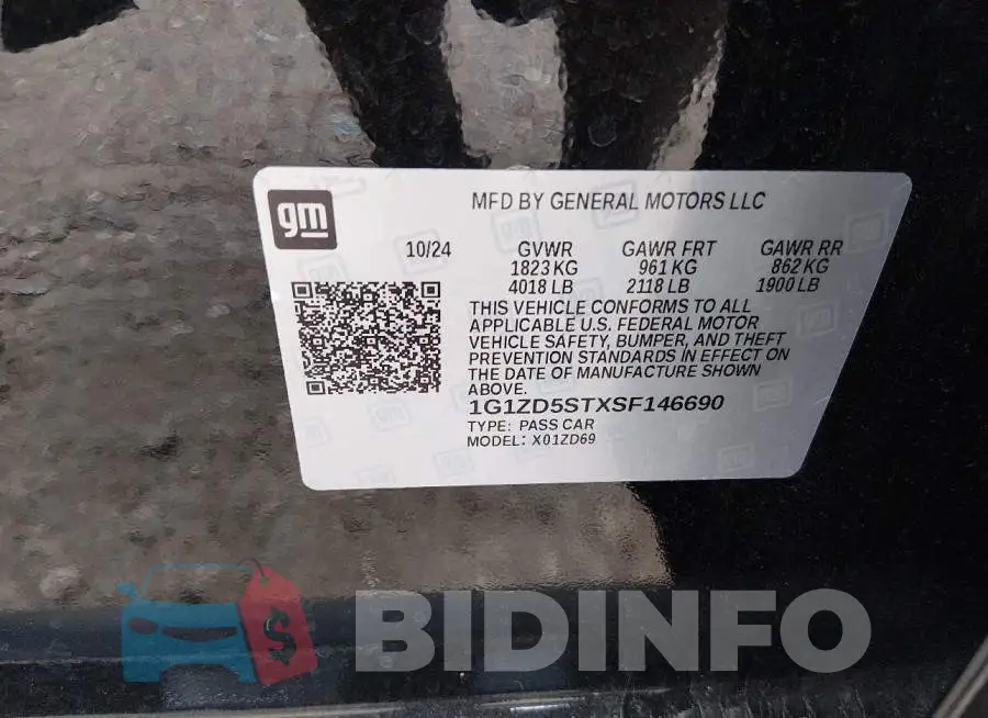 1G1ZD5STXSF146690 Photo# 9