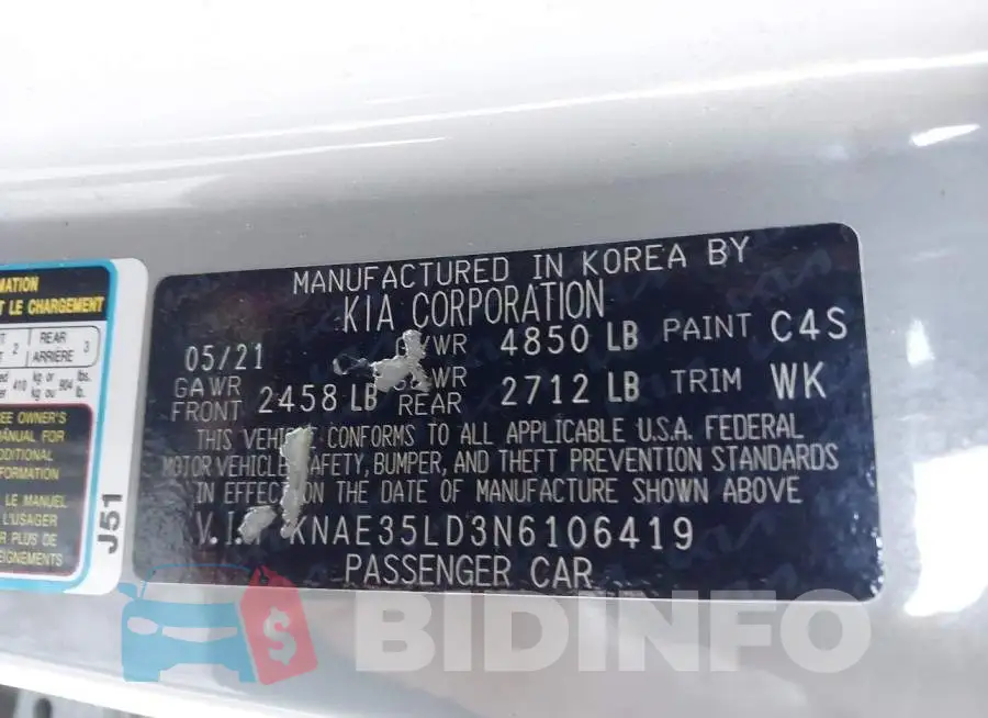 KNAE35LD3N6106419 Photo# 9