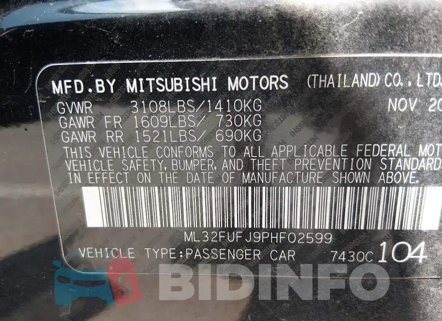 ML32FUFJ9PHF02599 Photo# 9