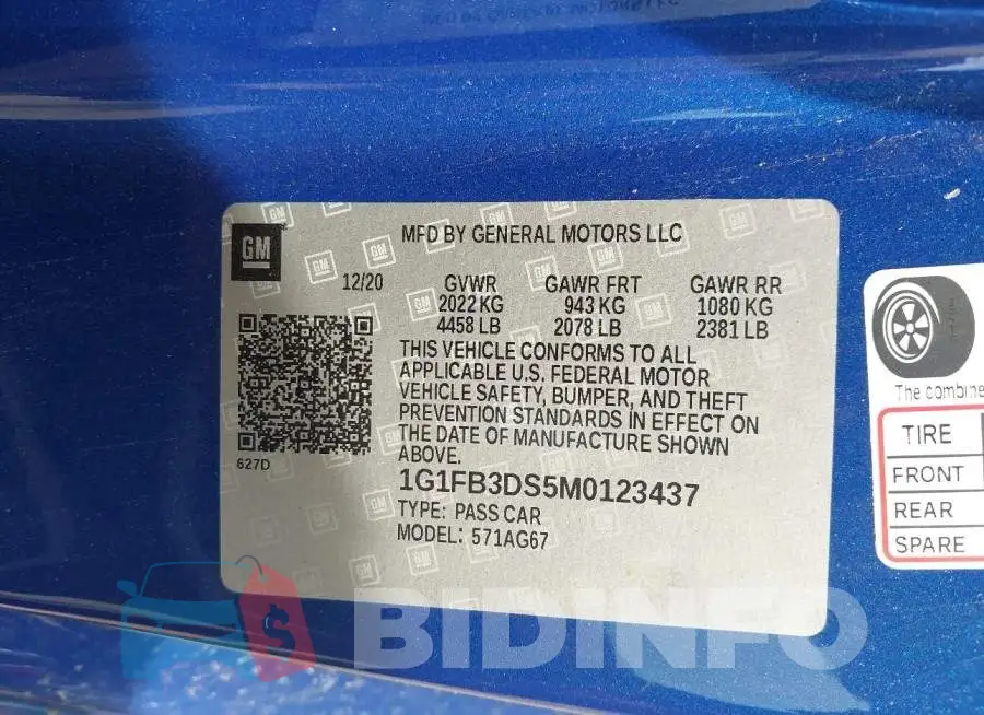 1G1FB3DS5M0123437 Photo# 9