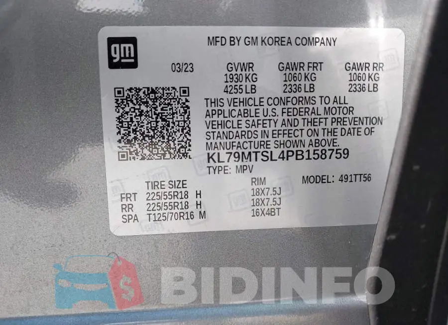 KL79MTSL4PB158759 Photo# 9