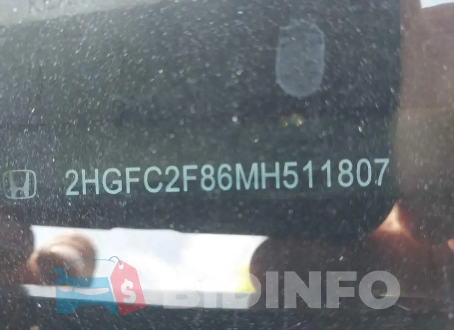 2HGFC2F86MH511807 Photo# 18