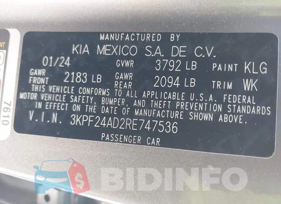 3KPF24AD2RE747536 Photo# 9