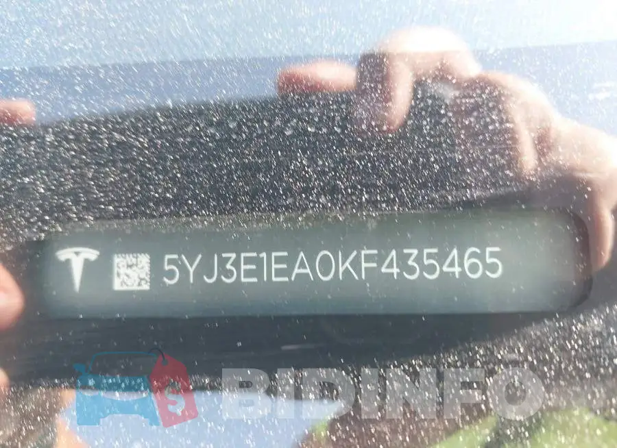 5YJ3E1EA0KF435465 Photo# 9