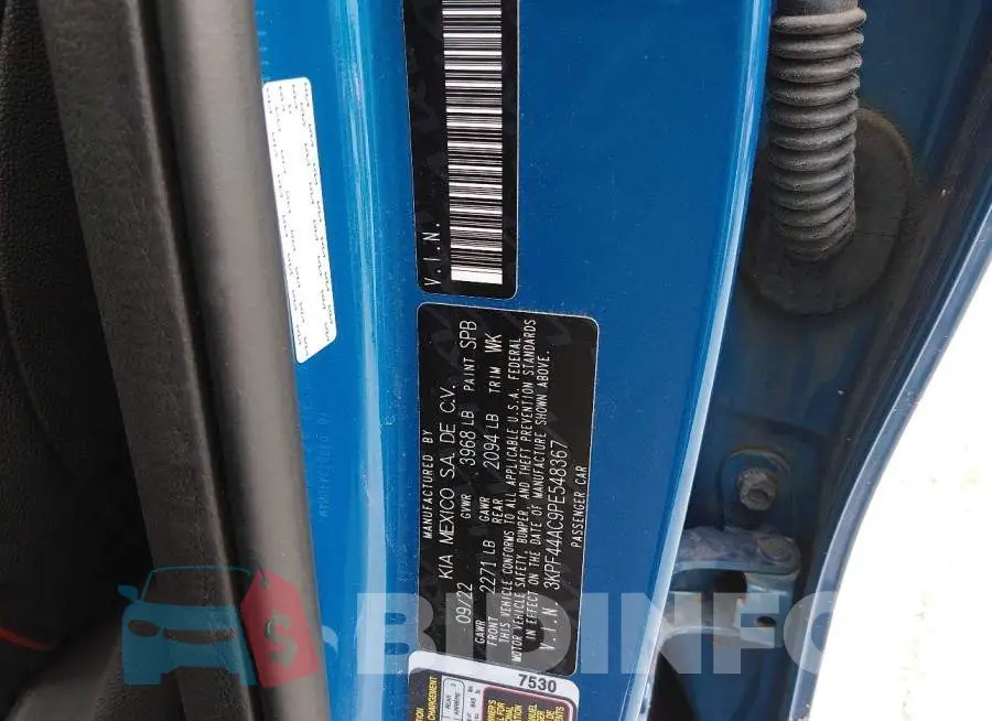 3KPF44AC9PE548367 Photo# 9