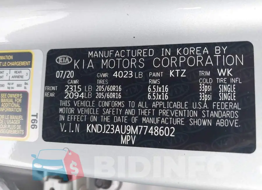 KNDJ23AU9M7748602 Photo# 9