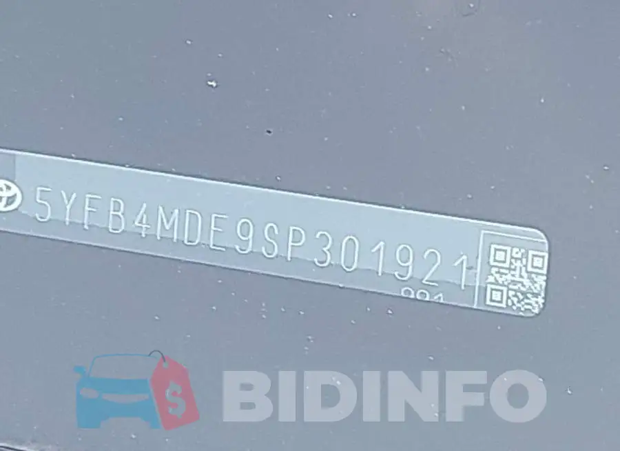 5YFB4MDE9SP301921 Photo# 9