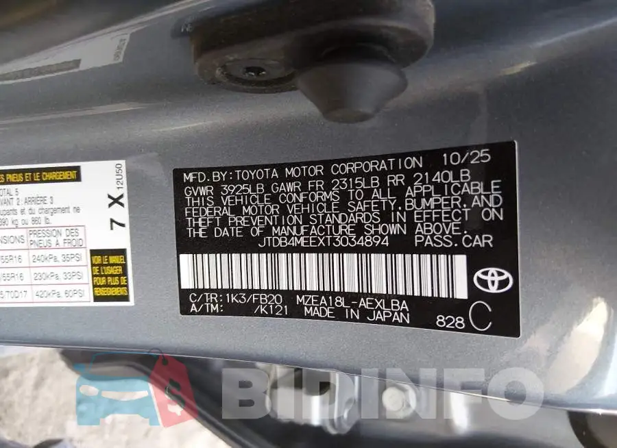JTDB4MEEXT3034894 Photo# 9